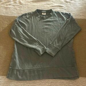 Aerie sage green oversized shirt